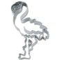 Preview: Keks Ausstecher Flamingo 7 cm Edelstahl