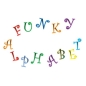 Preview: FMM Ausstecher für Fondant & Blütenpaste Alphabet/Zahlen,"Funky"