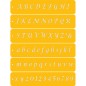 Preview: Schablonen Set 'Buchstaben & Zahlen'