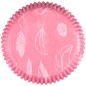 Preview: Muffinförmchen "Pink Feder", 60 Stk