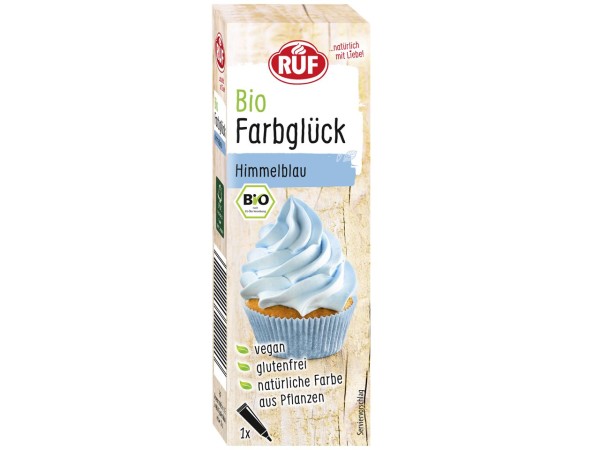 RUF Bio Farbglück Himmelblau 25g