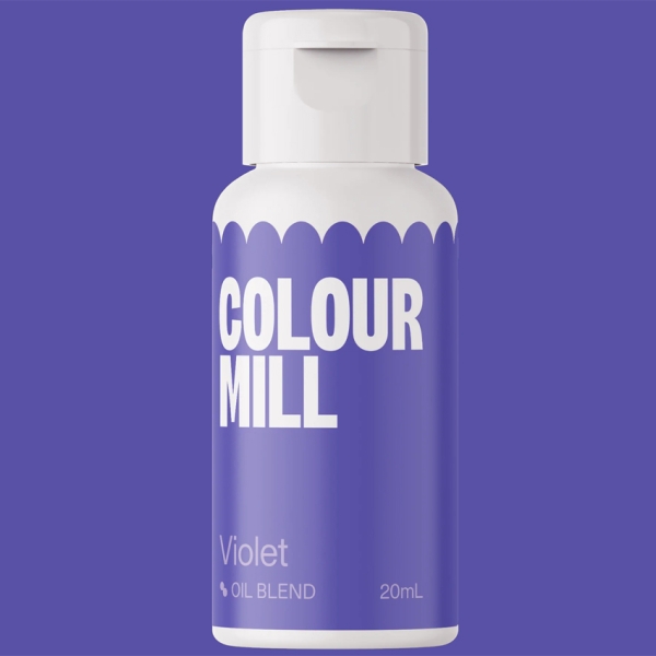 Colour Mill Lebensmittelfarbe Violet 20 ml fettlöslich
