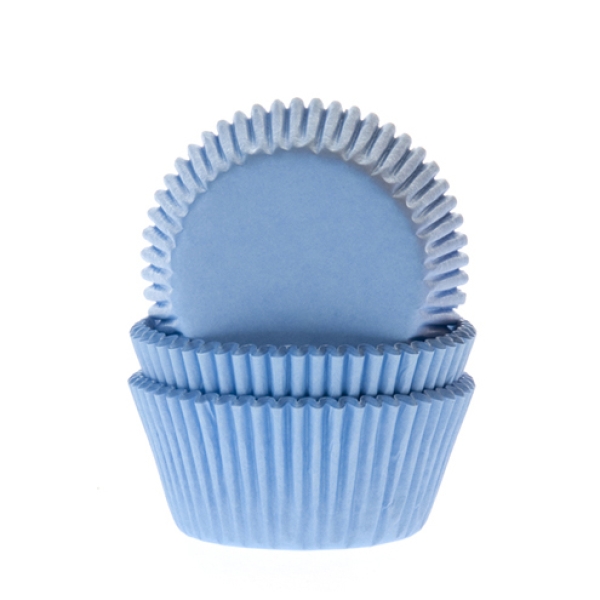 Mini-Muffinförmchen Sky Blau 60 Stk 3,2 cm