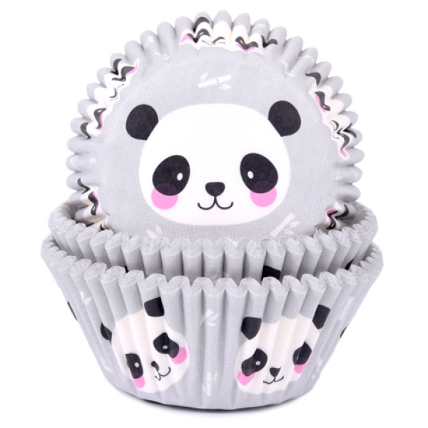 Muffinförmchen "Panda", 50 Stück, 5 cm