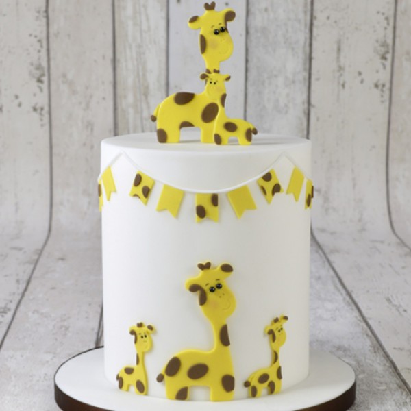 Fondantausstecher "Giraffen", 10,5 cm, 5,7 cm