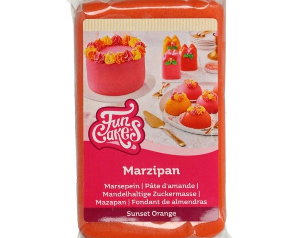 FunCakes Marzipan, orange, 250 g