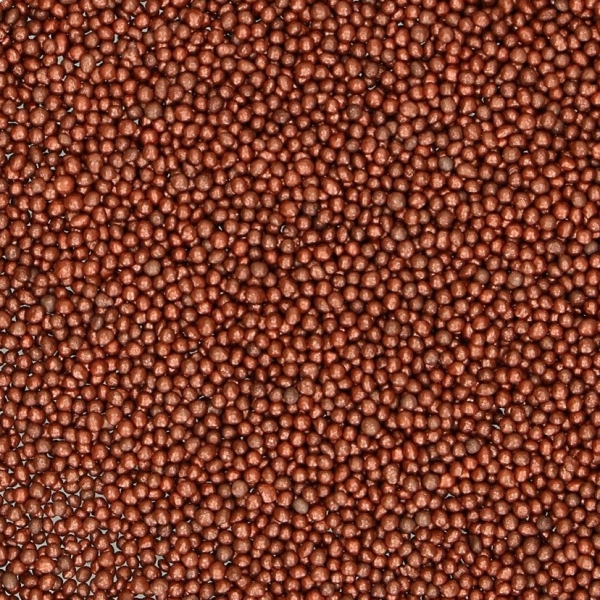 Zuckerperlen "Bronze", Farbe: Copper, 1,5 mm, 80 g, FunCakes