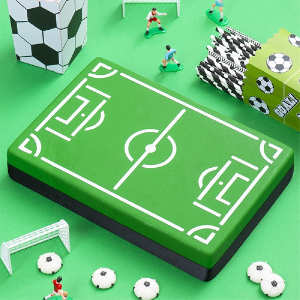 Tortenschablone "Fußballfeld" 30 x 20 cm Decora