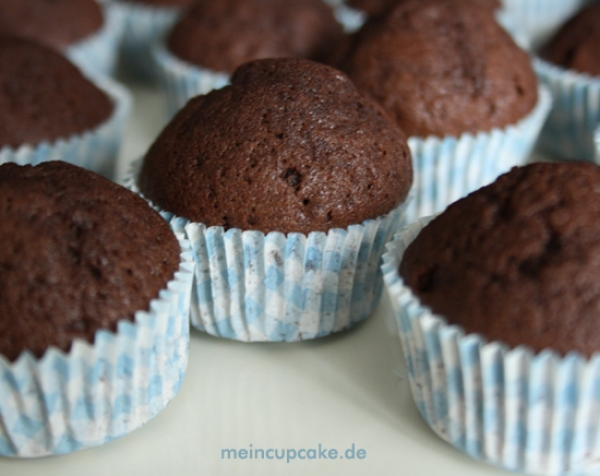 Mini-Muffinförmchen, hellblau, karo, 60 Stck, 3,2 cm