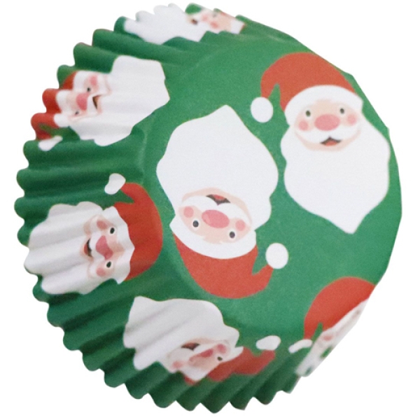 PME Muffinförmchen "Weihnachtsmann", 30 Stück