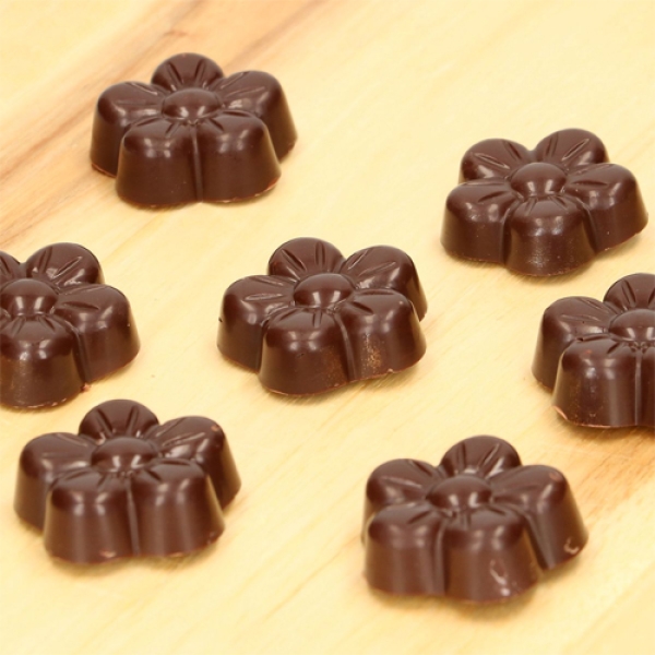 Schokolade Gießform "Daisy" für Lollies & Kuvertüre