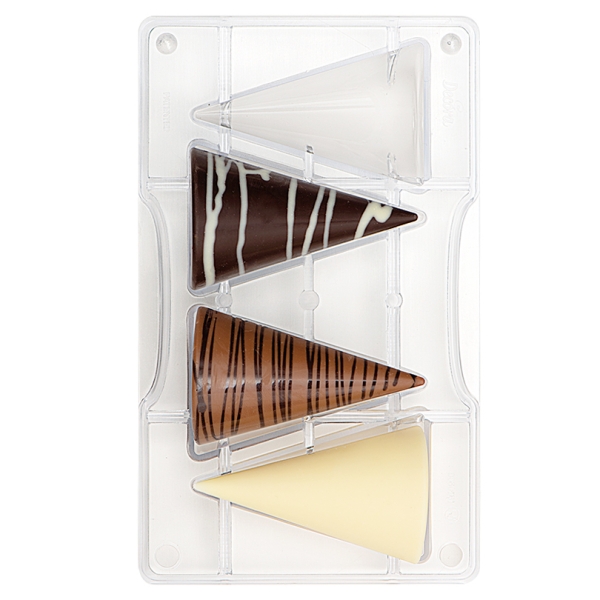 Decora Schokoladenform, Kegel, XL Cone 5 x 8 cm
