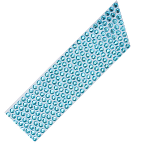 Tortenband "Kristallstein", lebensmittelecht,10 m, blau