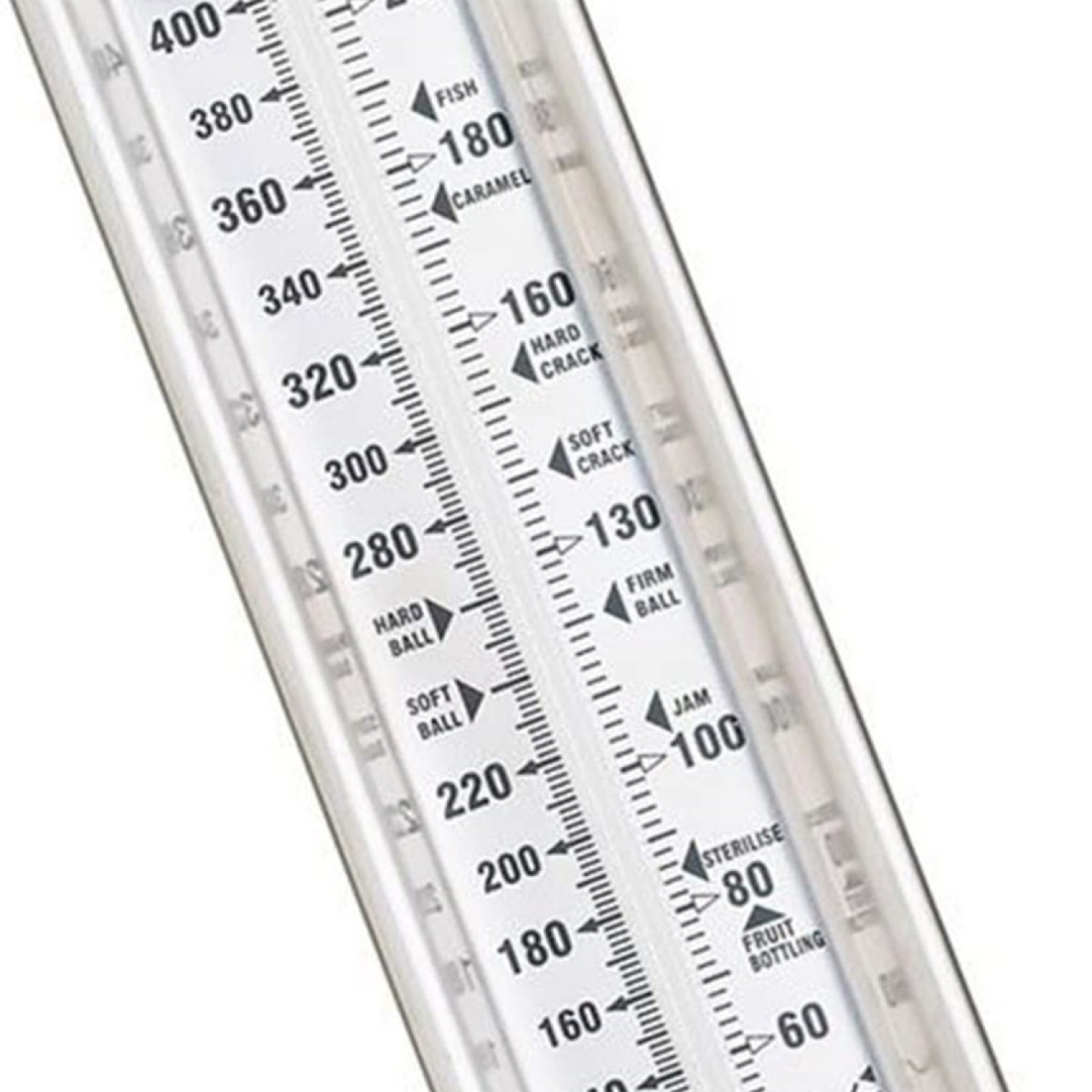 Deluxe Kochthermometer 60°C bis 200°C, Edelstahl