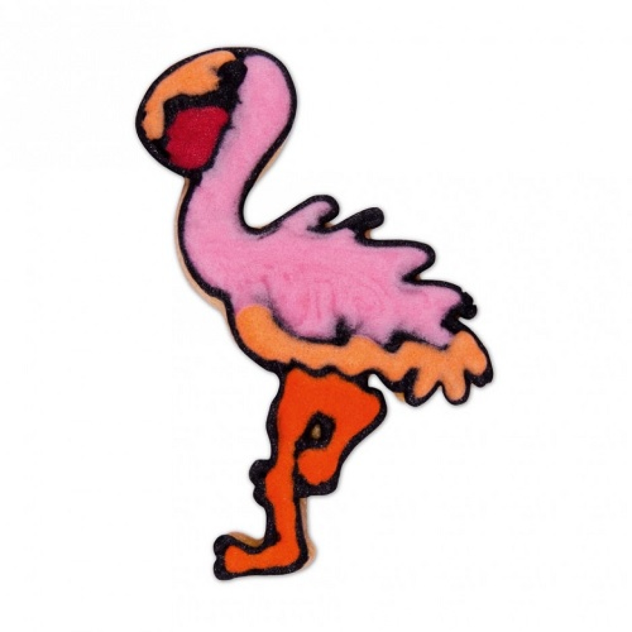 Plätzchen Ausstecher "Flamingo", Edelstahl, 7 cm