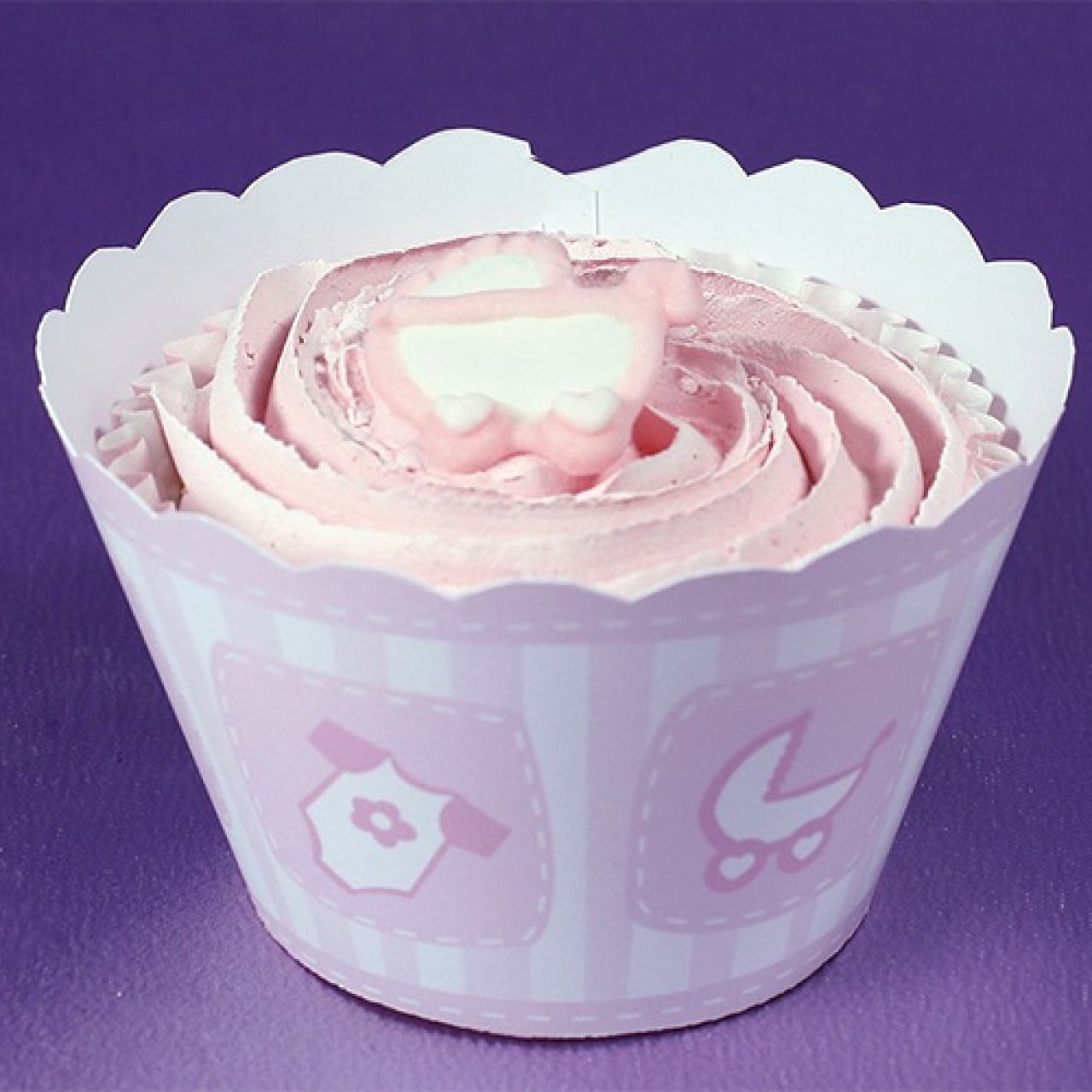 Culpitt Cupcake-Wrapper, rosa, 12 Stk