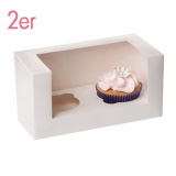 Cupcake-Boxen für Muffins 2er