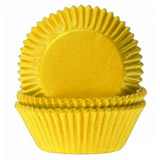 Muffinförmchen gelb