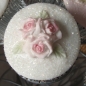 Preview: Karen Davies Silikonform Cupcakes Topper '3 Mini Rosen'