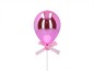 Preview: Cake Topper Ballon pink 3D