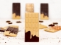 Preview: Schokoladenform Tafel schmelzend