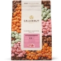 Preview: Callebaut Schokodrops Erdbeere Kuvertüre Callets 2,5 kg