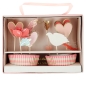 Preview: Cupcakes Set Valentinstag Meri meri