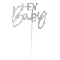 Preview: Cupcake-Topper "Hey Baby", 12 Stk