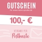 Preview: Gutschein 100 EUR als Karte für meincupcake.de