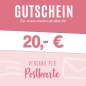 Preview: Gutschein 20 EUR als Karte für meincupcake.de