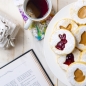 Mobile Preview: Linzer Kekse mit Mini Ausstecher Ostern