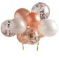 Mobile Preview: Tortentopper-Ballons Rose Gold