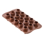 Preview: Silikomart Silikonform für Schokolade "Wichtel"