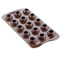 Preview: Silikomart Silikonform für Schokolade "Osterei Drop"