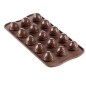 Preview: Silikomart Silikonform für Schokolade "Osterei Drop"