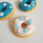 Preview: Sprinkles Schneeflocken Hellblau & Weiß Zuckerstreusel 50 g