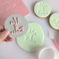 Preview: Sweet Stamp Stempel Groß- & Kleinbuchstaben, Zahlen Set 'Vanilla'