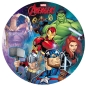 Preview: Tortenaufleger "Avengers Superhelden", aus Oblate, bunt, rund, 20 cm, deKora