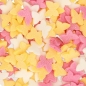 Preview: Streudekor "Schmetterlinge-Mix", Pink, Gelb & Weiß, 50 g, FunCakes