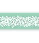 Preview: Pavoni Magic Decor Essbare Spitze Silikon-Matte 40 x 9 cm, Blätter