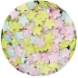 Preview: Azo-freies Streudekor "Blumen", Springtime-Farben: Rosa, Türkis, Grün, 45 g, Städter