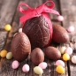 Preview: Gießform für Schokolade/Bonbon, 3D Ei, 2er Set, Large