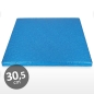 Preview: Cake Board quadratisch 30 cm blau