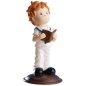 Preview: Tortenfigur Kommunion Junge mit Bibel, 12 cm