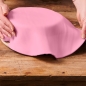 Mobile Preview: Fertige Fondantdecke, pink, 430 g für Torten bis 26 cm