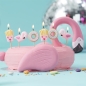Mobile Preview: Geburtstagskerzen "Flamingo & Donut", 6 Stück