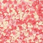 Preview: Streudekor "Mini-Herzen-Mix", Rot, Pink & Creme, 60 g, FunCakes