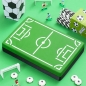 Preview: Tortenschablone "Fußballfeld" 30 x 20 cm Decora