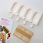 Preview: Silikomart Eisform "Mini-Classic" 7,3 x 3,8 cm Popsicle