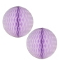 Preview: Wabenball-Set "Lavendel", 2 Mini-Wabenbälle, 7 cm
